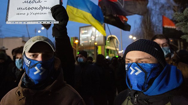 Нацсовет Украины снова оштрафовал телеканал «Наш» Нацсовет Украины снова оштрафовал телеканал «Наш»