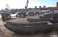 США укрепили флот Украины катерами и надувными лодками