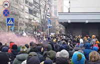 Акция в поддержку неонациста Стерненко в Киеве - видеоотчет