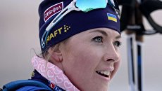 Украинская биатлонистка завоевала серебро в спринте на этапе Кубка мира