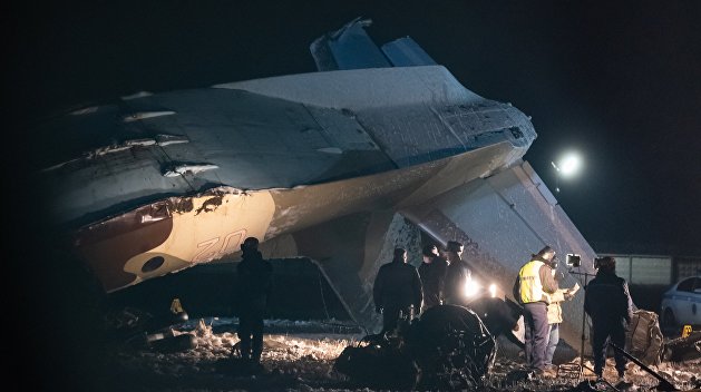 Российский военный самолёт Ан-26 разбился в Воронежской области