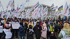 Карантин в Киеве не помешал предпринимателям выйти на новую акцию