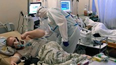 Киевские больницы для пациентов с COVID-19 заполнены на 100%