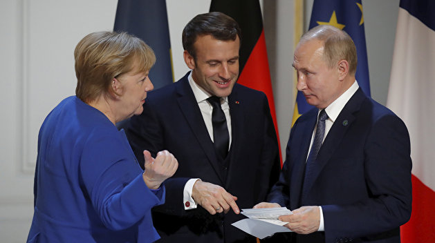 Как Путин, Меркель и Макрон обошлись без Зеленского Как Путин, Меркель и Макрон обошлись без Зеленского