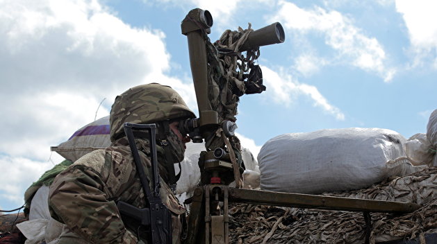Украинские военные обстреляли окраину Горловки