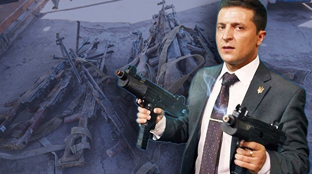 Зачем Зеленскому парабеллум? Зачем Зеленскому парабеллум?