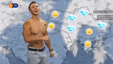На украинском ТВ признали удачным эксперимент с полуголым ведущим