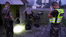 Европейские пограничники стягивают силы к границе с Белоруссией