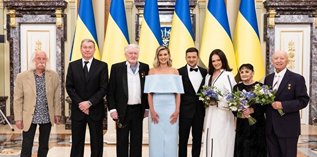 Зеленский наградил живых «легенд Украины»