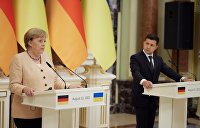Зеленский рассказал, что ему сказала Меркель о новом канцлере Германии