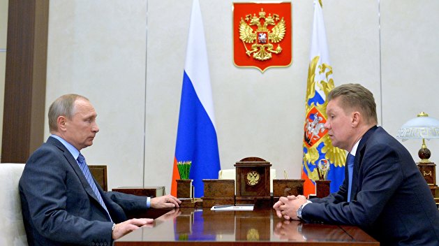 Путин и Миллер объяснили, когда ожидать закачки российского газа в хранилища Европы Путин и Миллер объяснили, когда ожидать закачки российского газа в хранилища Европы