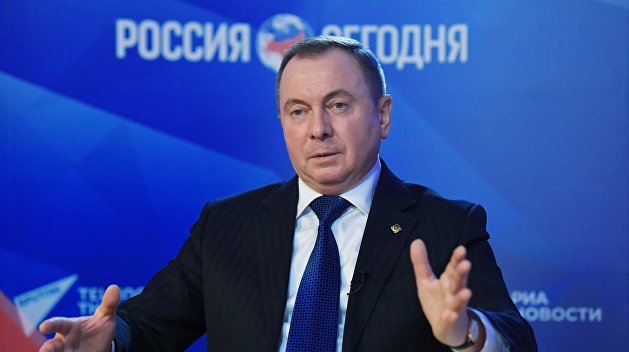 Министр иностранных дел Белоруссии признал Крым российским