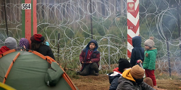 У польско-белорусской границы погиб годовалый ребенок сирийских мигрантов