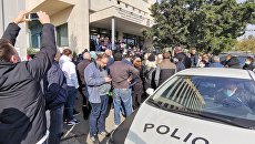 В Тбилиси полицейские разогнали сторонников Саакашвили