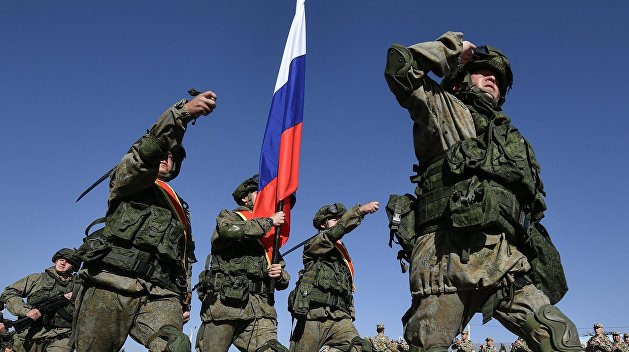 Над Чернобаевкой Херсонской области подняли российский флаг