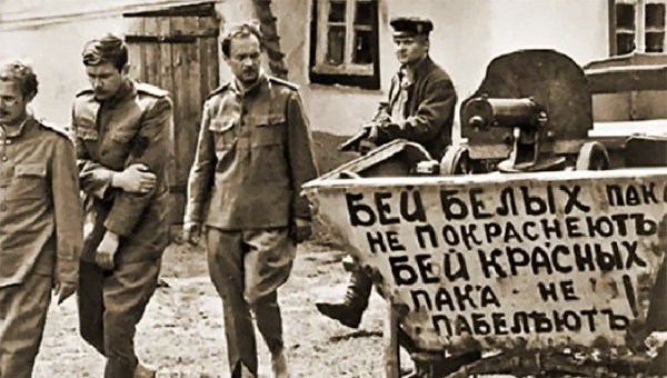 Атаман Зелёный: погром под красными флагами и с портретом Тараса Шевченко впереди Атаман Зелёный: погром под красными флагами и с портретом Тараса Шевченко впереди