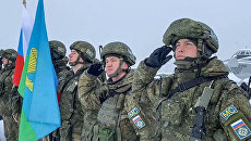 Российские миротворцы вернулись из Казахстана