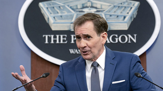 Представитель Пентагона Кирби: США прорабатывают логистику новых военных поставок Украине Представитель Пентагона Кирби: США прорабатывают логистику новых военных поставок Украине