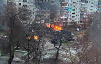 Украинские войска нанесли удар по штабу спецотряда «Азов» в Мариуполе