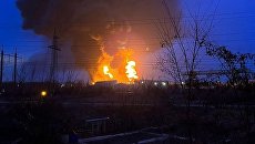 Украина обстреляла нефтебазу в Макеевке, есть погибшие