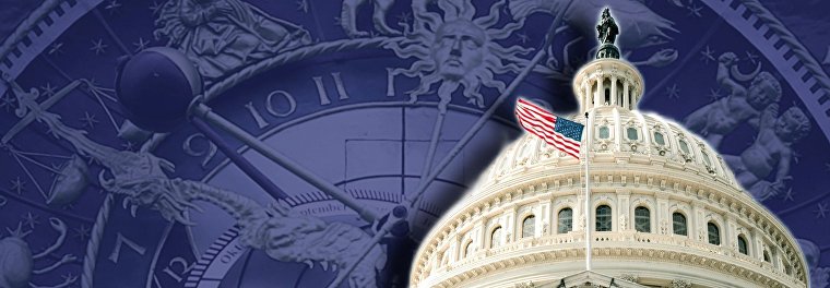 Коллаж Астрология США