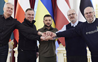 Четыре президента прибыли к Зеленскому. А от Штайнмайера в Киеве отказались