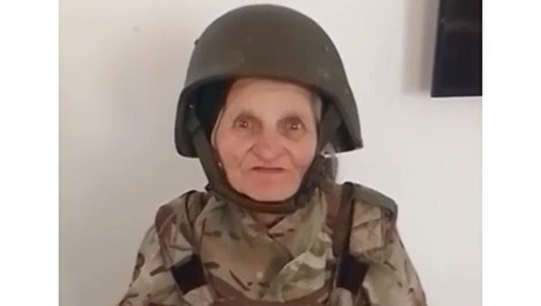 На Украине появилась своя «легендарная бабушка» - фото На Украине появилась своя «легендарная бабушка» - фото