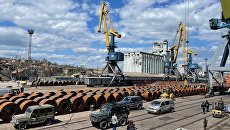 Сообщается о прибытии первого с начала спецоперации судна в порт Мариуполя