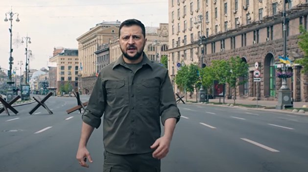 9 мая 2022 года, Киев, пропавшие «миллионы антифашистов»