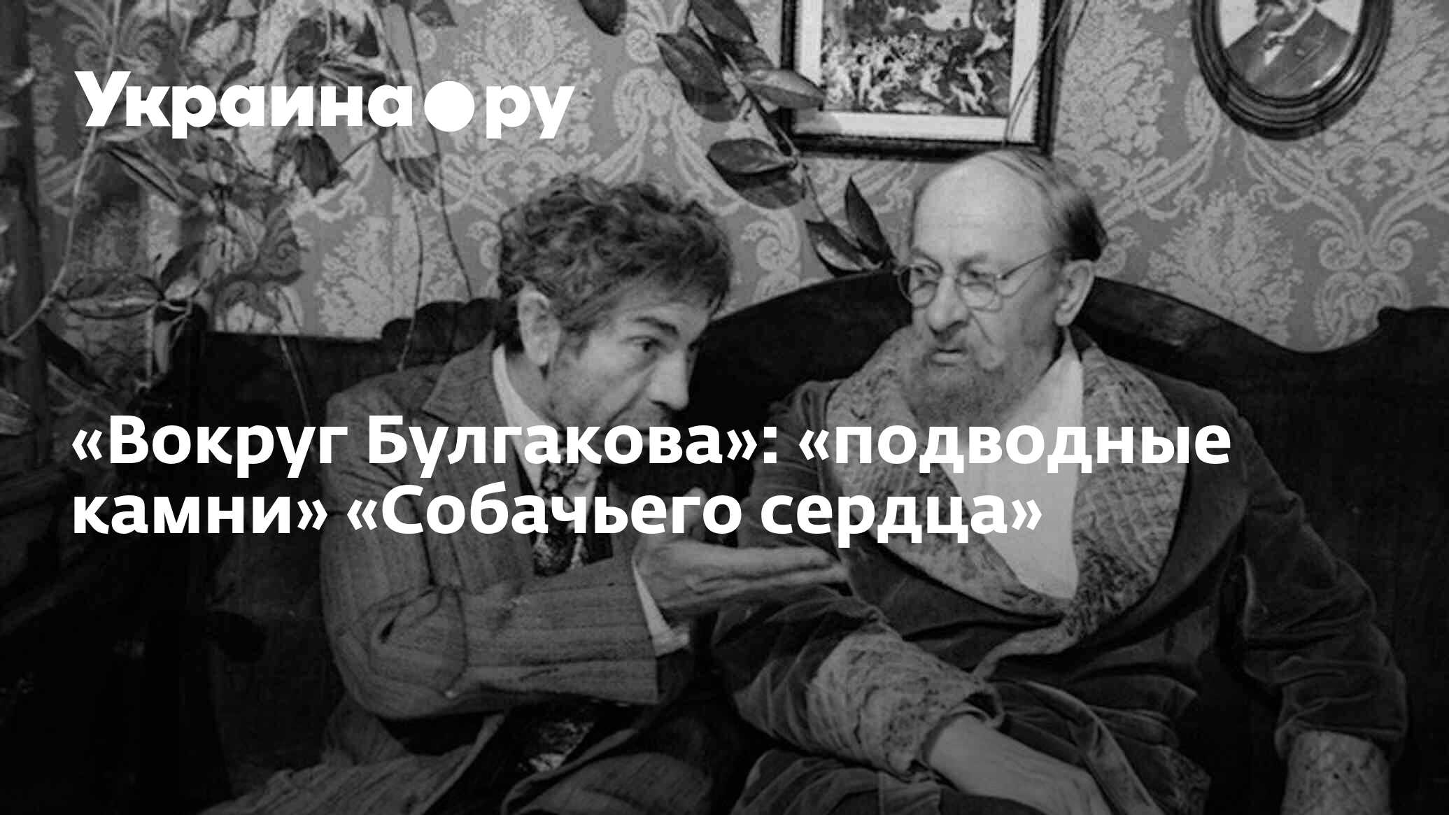 Вокруг Булгакова»: «подводные камни» «Собачьего сердца» - 15.08.2022  Украина.ру