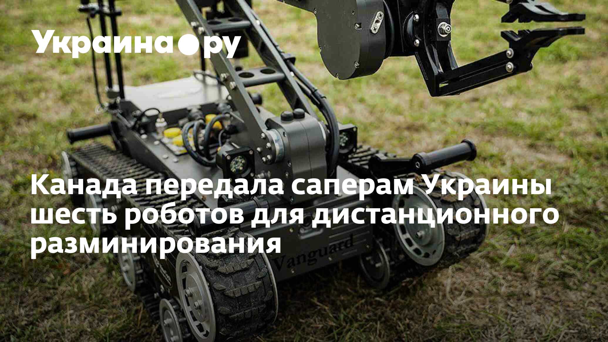 Канада передала саперам Украины шесть роботов для дистанционного  разминирования - 06.11.2023 Украина.ру