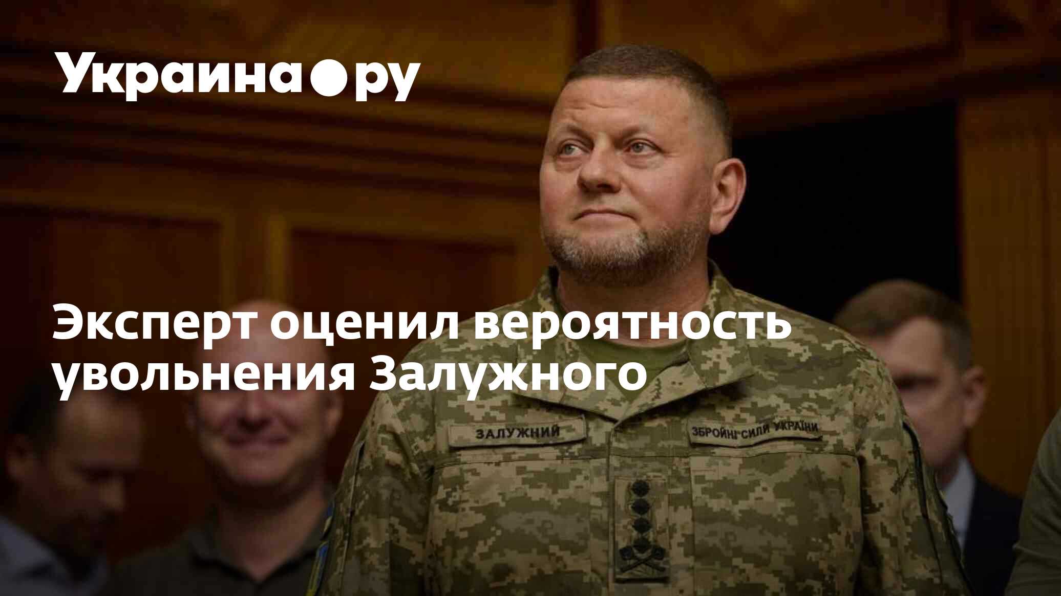 Военный эксперт Кнутов оценил вероятность отставки Залужного