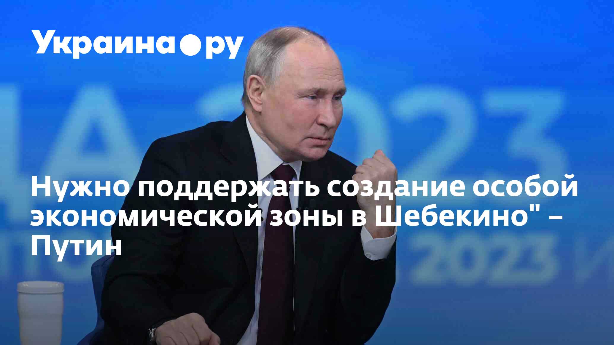 Нужно поддержать создание особой экономической зоны в Шебекино