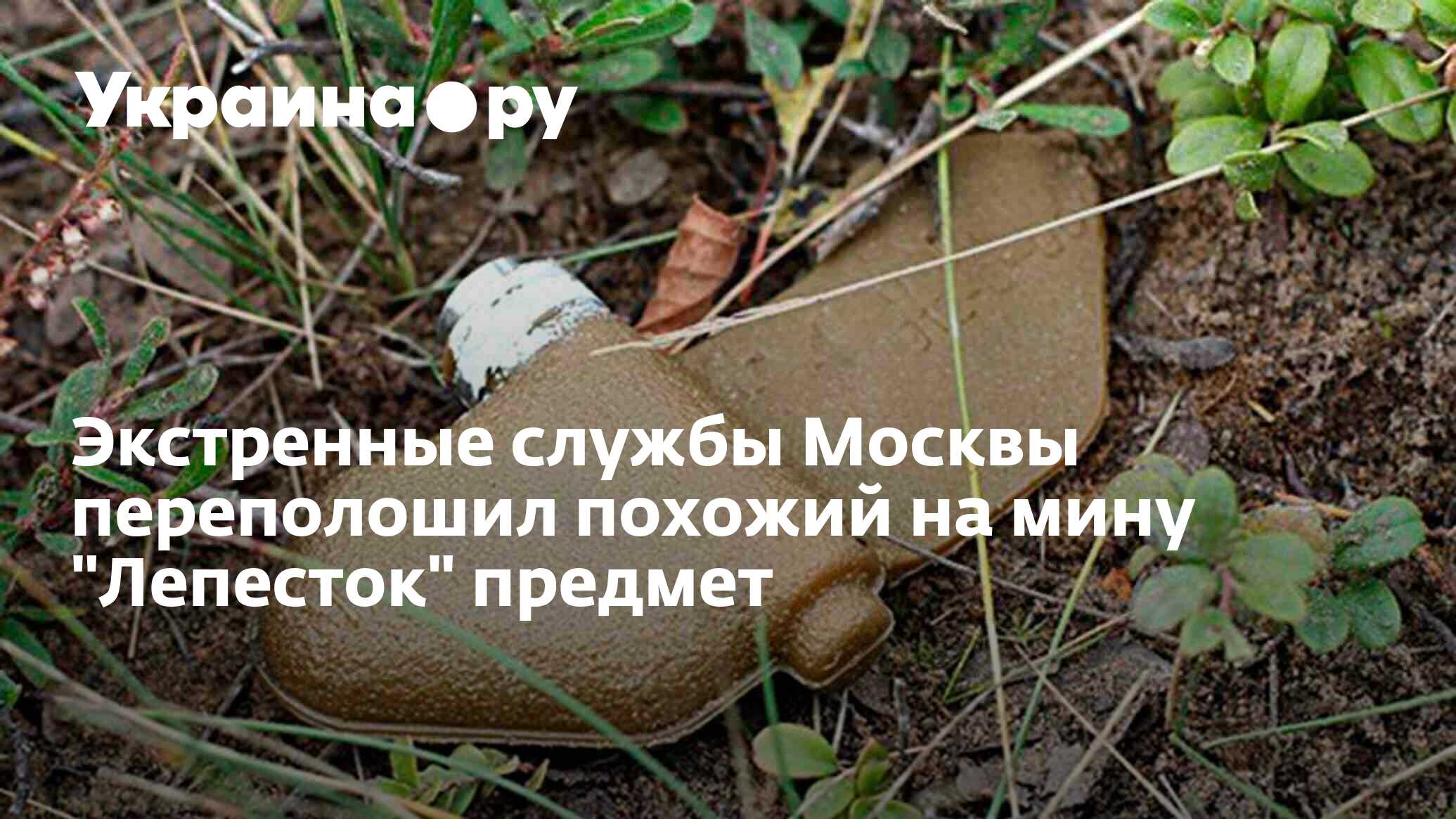 Экстренные службы Москвы переполошил похожий на мину 