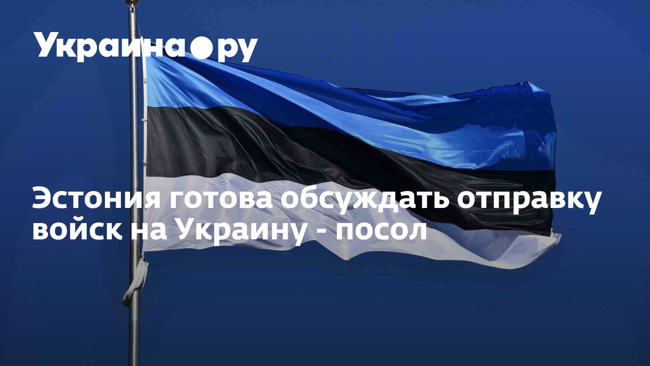 Эстония готова обсуждать отправку войск на Украину - посол - 19.06.2024  Украина.ру