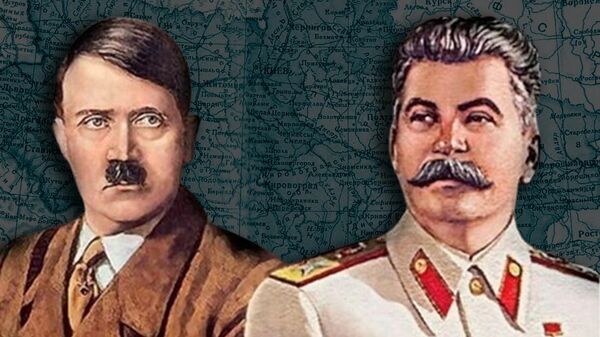 Сталин Гитлер Украина