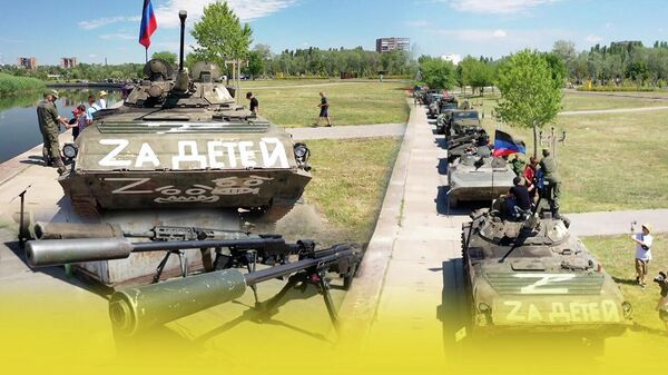 Боевые трофеи: в Мариуполе показали оружие и технику ВСУ