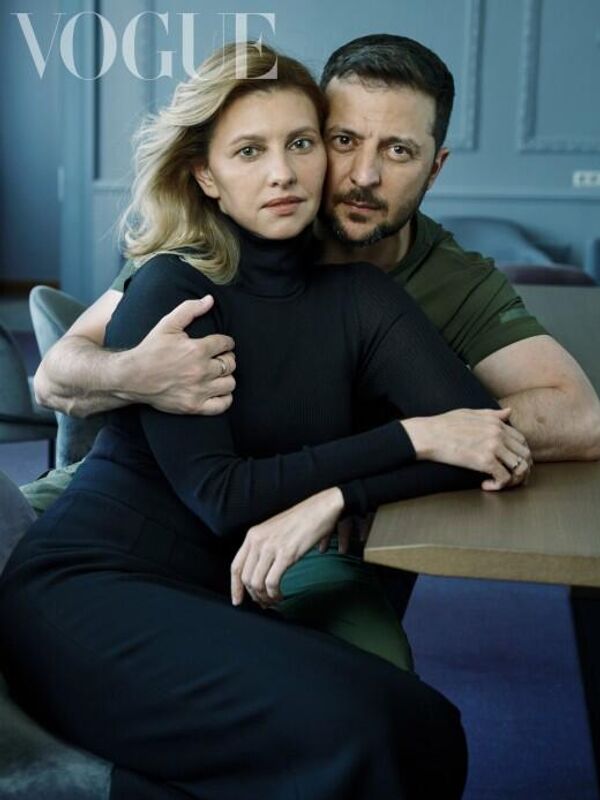Зеленский Зеленская Vogue