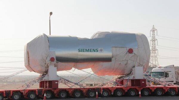 турбина Siemens, Северный поток