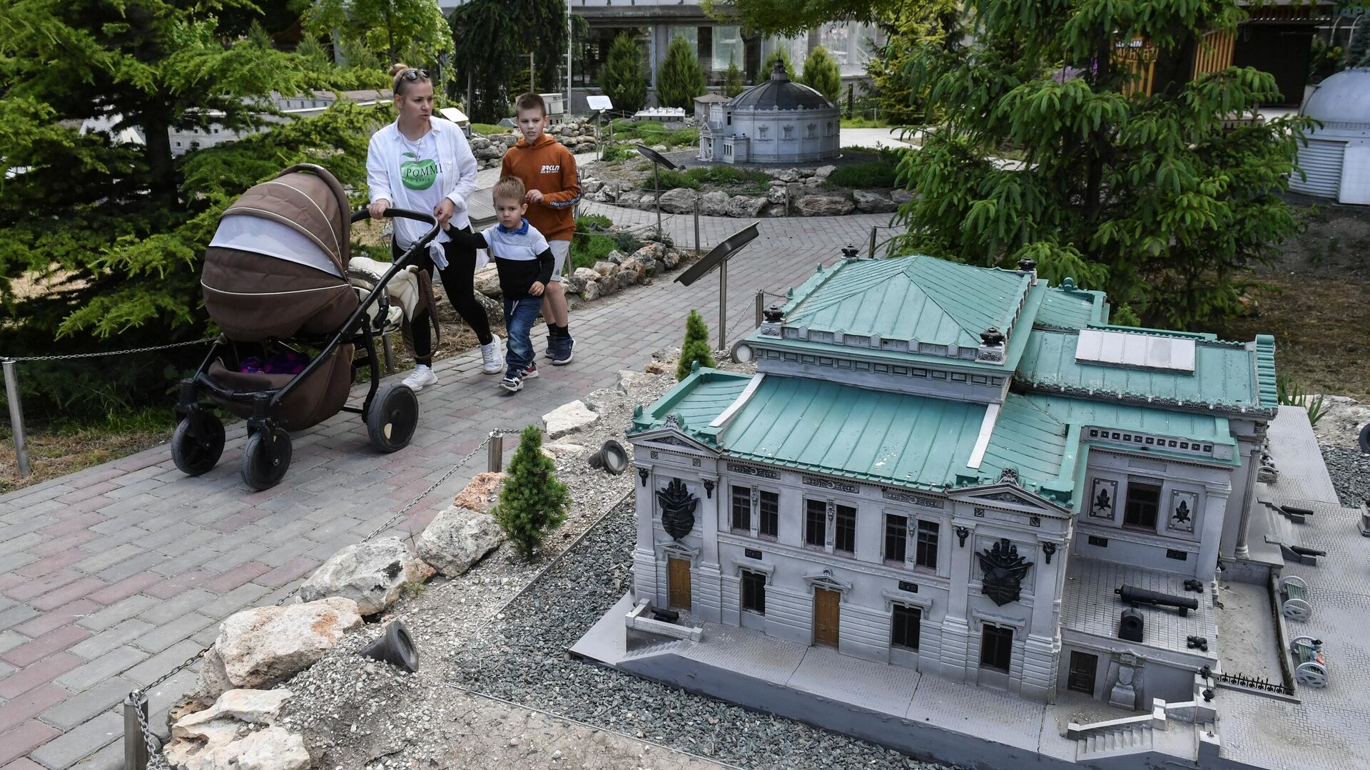 Парк миниатюр в Бахчисарае - РИА Новости, 1920, 03.08.2022