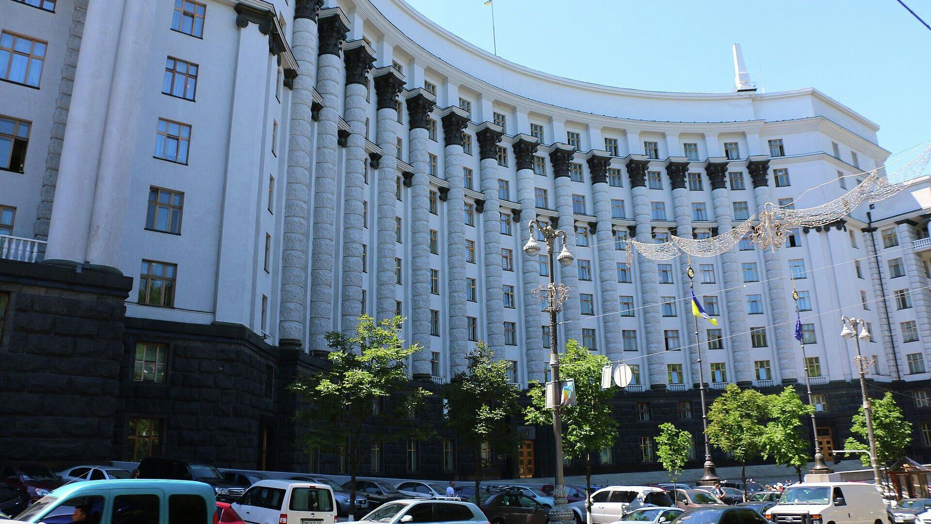 Кабинет министров Украины здание - РИА Новости, 1920, 12.08.2022