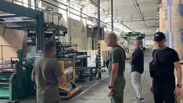 Арест бумажной фабрики в Ивано-Франковской области