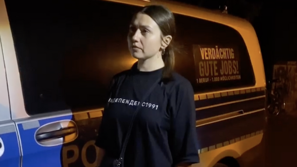 Украинских активистов задержали в Лейпциге за попытку сорвать показ фильма Украина в огне