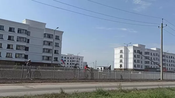 Новые дома в Мариуполе