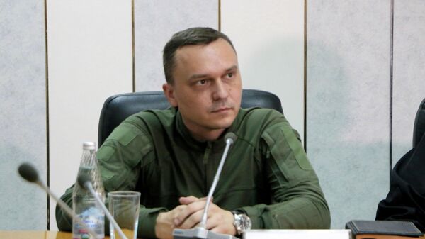 Заместитель министра информации ДНР Артем Ольхин