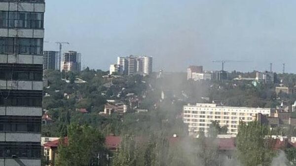 ВСУ обстреляли центр Донецка, попадание в администрацию Ворошиловского района