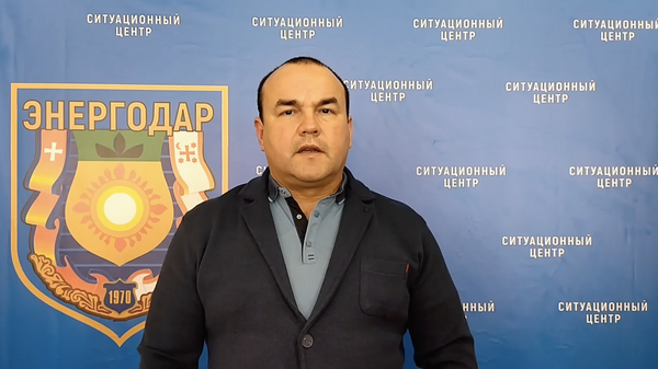 Глава военно-гражданской администрации Энергодара Александр Волга