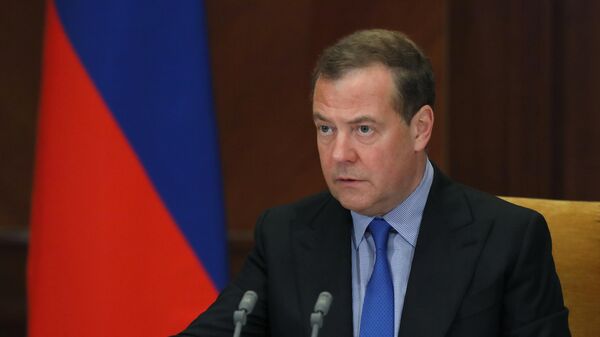 Зампред Совета безопасности РФ Д. Медведев провел совещание по формированию в новых регионах РФ территориальных подразделений Следственного комитета РФ