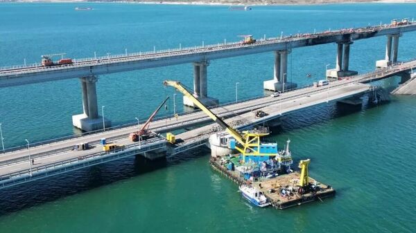 Крымский мост ремонт восстановление