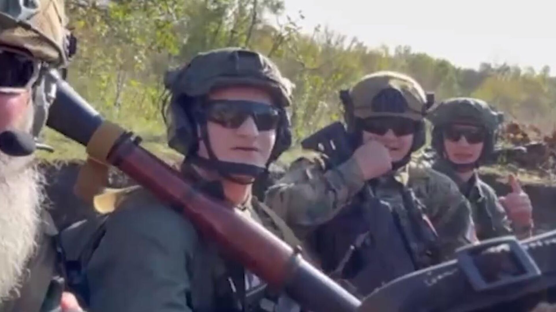 Солдаты Чечни на Украине